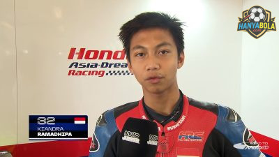M. Kiandra Ramadhipa Gagal Raih Podium di Race 1 Moto3 Junior World Championship Misano Akibat Penalti