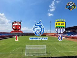 Mitkov Jadi Pahlawan, Madura United Bungkam Persib 1-0 di Bangkalan