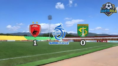 PSM Makassar Menang 1-0 atas Persebaya Surabaya