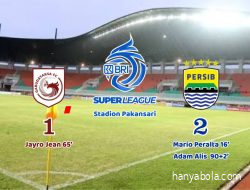 Drama Injury Time: Persib Bandung Bungkam 10 Pemain Garudayaksa FC 2-1 di Pakansari