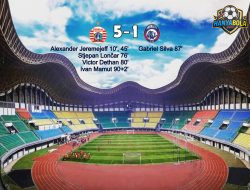 Pesta Gol Macan Kemayoran: Persija Jakarta Hantam Arema FC 5-1 di Stadion Patriot