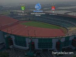 Dramatis! Persebaya Gagalkan Kemenangan Persijap di GBT