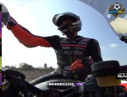 Marco Bezzecchi Juara di Mandalika, Aprilia Kuasai Posisi 1-2-3-4