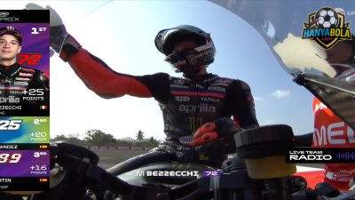 Marco Bezzecchi Juara di Mandalika, Aprilia Kuasai Posisi 1-2-3-4