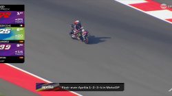 Marco Bezzecchi Juara di Mandalika, Aprilia Kuasai Posisi 1-2-3-4 (7) Marco Bezzecchi Juara di Mandalika, Aprilia Kuasai Posisi 1-2-3-4 (7)