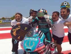 Máximo Quiles Kukuhkan Juara Dunia Moto3 di Tanah Mandalika
